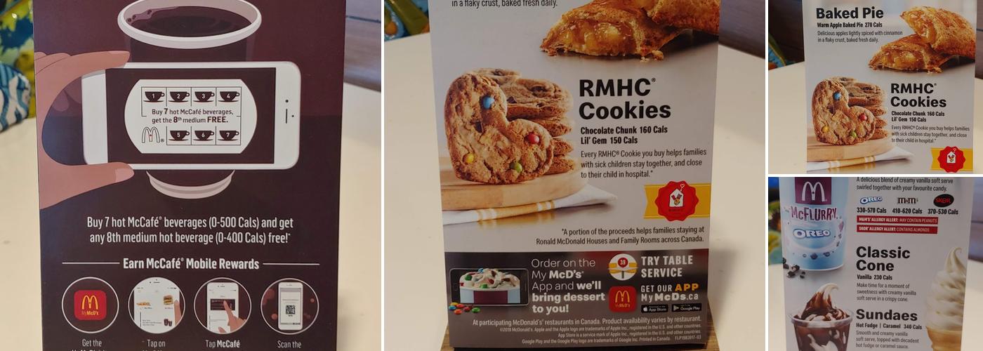 McDonald’s Menu