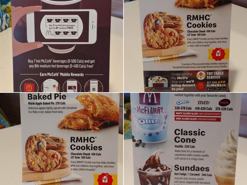 McDonald’s Menu