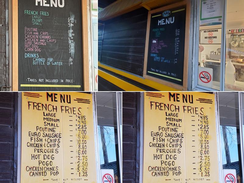 Chip Box Menu