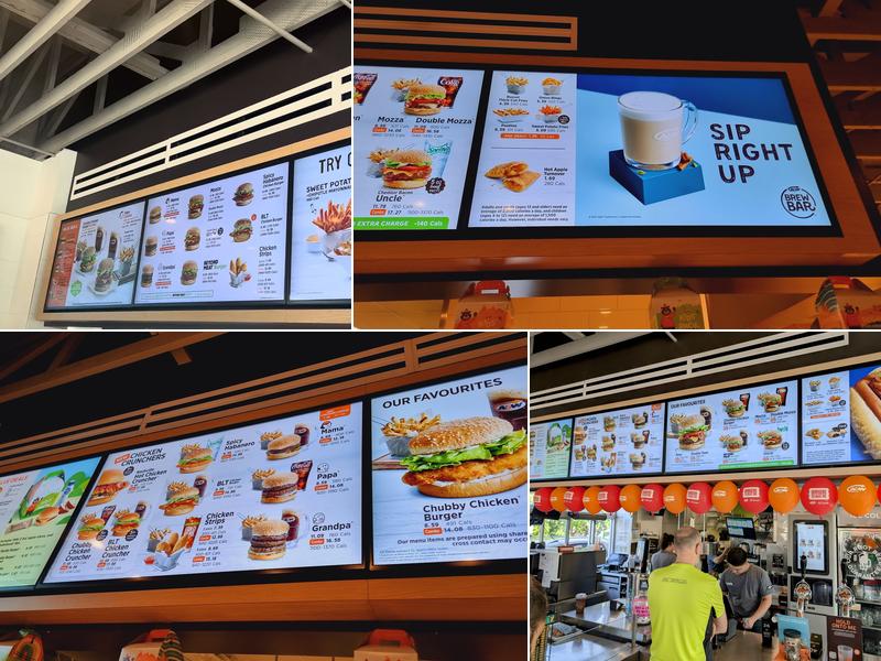A&W Canada Menu
