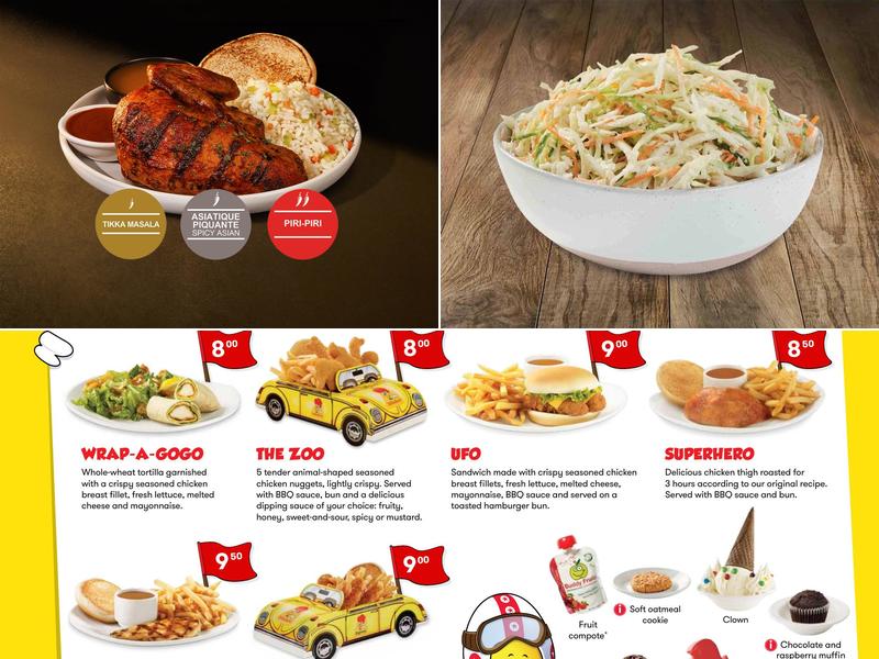 St-Hubert Express Menu