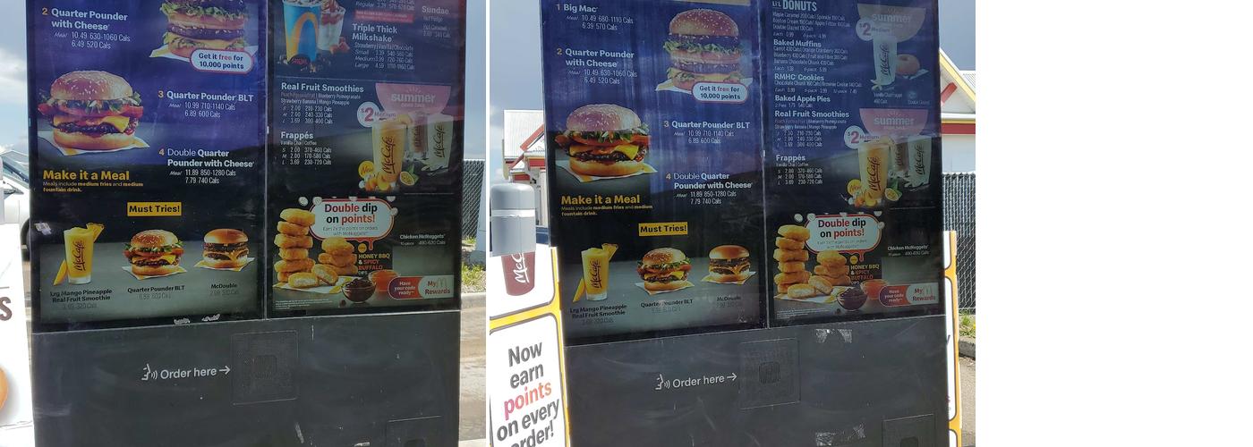 McDonald's Menu
