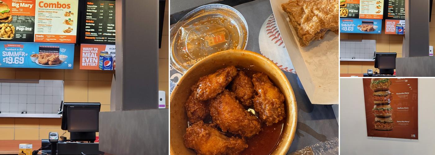 Mary Brown's Chicken Menu