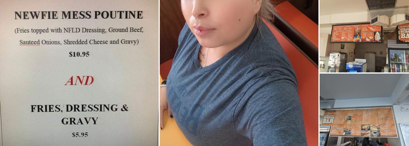 Athabasca Burger Bar Menu