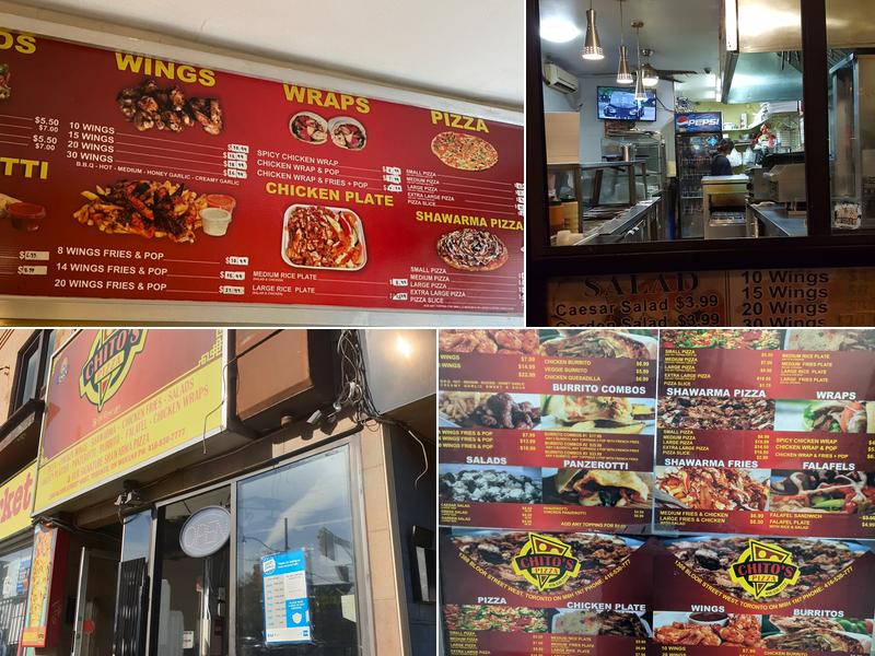 Chito's Pizza And Foods Menu