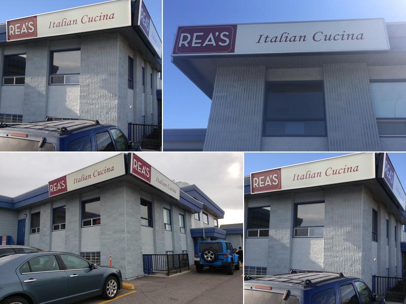 Rea's Italian Cucina 431 41 Ave NE, Calgary