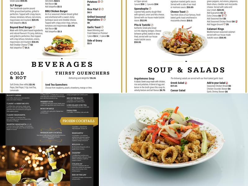 Santa Lucia Pizza Corydon Menu