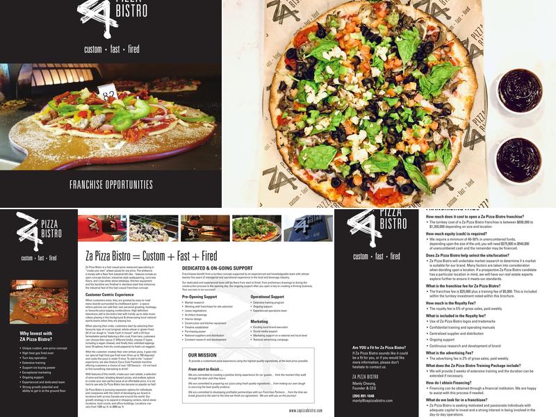 Za Pizza Bistro Express Menu