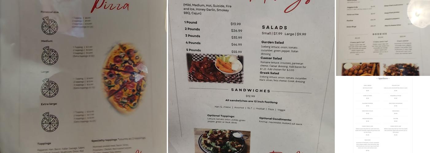 Franklin Pizzeria & Restaurant Menu