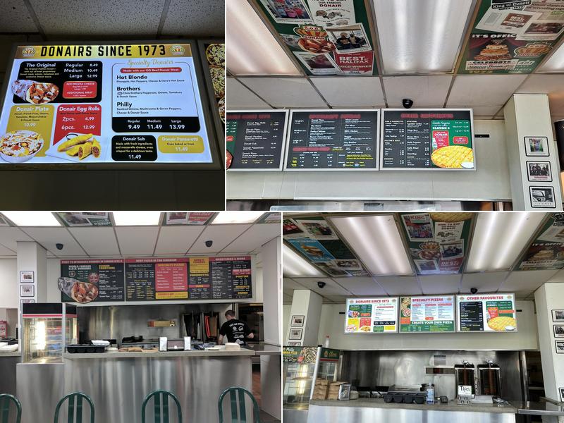King Of Donair Menu
