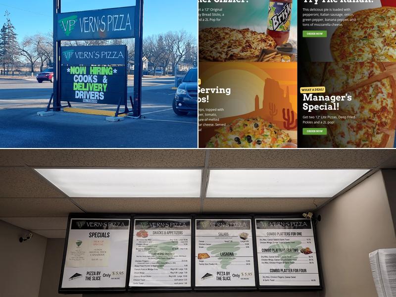 Vern's Pizza - Central Ave Menu