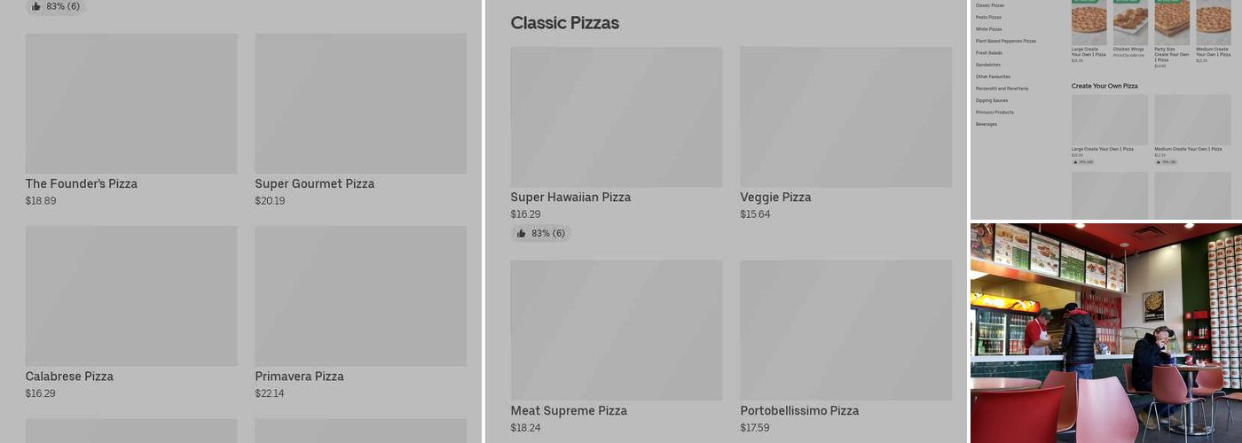 Pizza Nova Menu