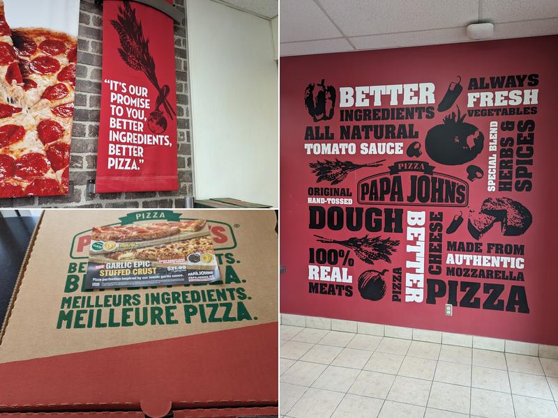 Papa Johns Pizza Menu