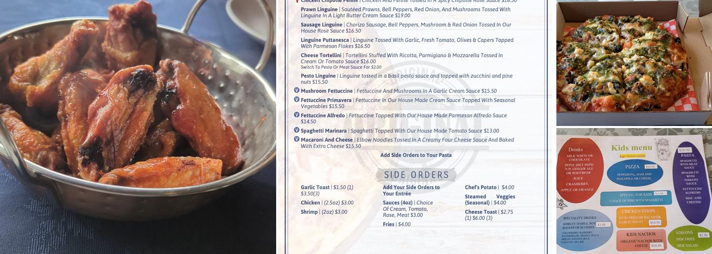 New York Style Pizza & Pasta (Downtown) Menu