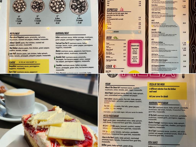 The Night Kitchen Menu