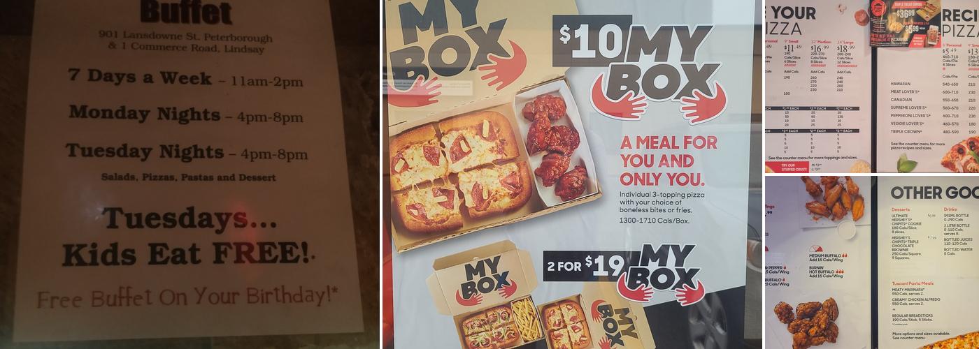 Pizza Hut Menu