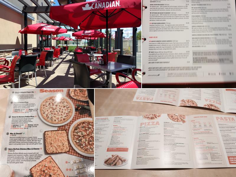 Boston Pizza Menu