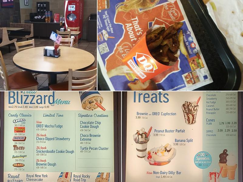 Dairy Queen Menu