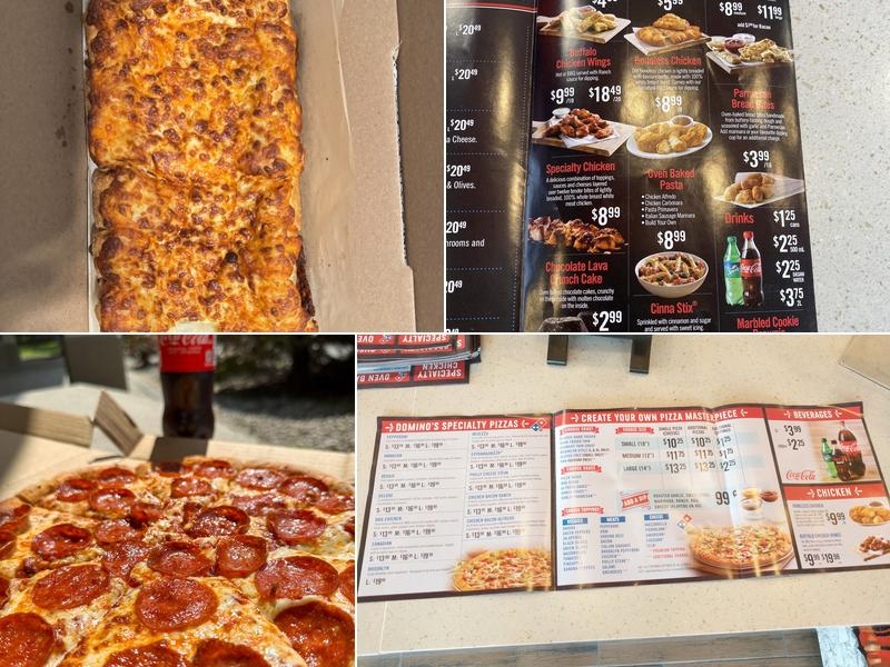 Domino's Pizza Menu