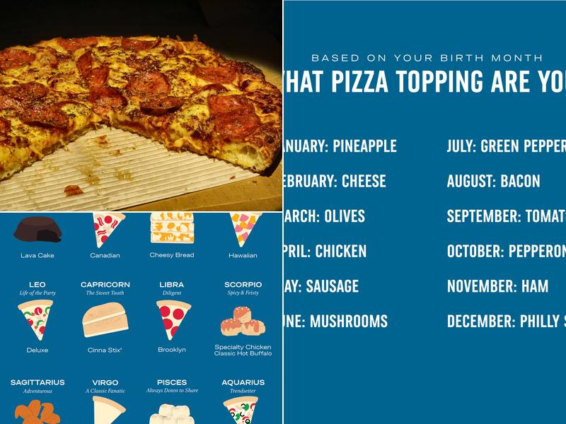 Domino's Pizza Menu