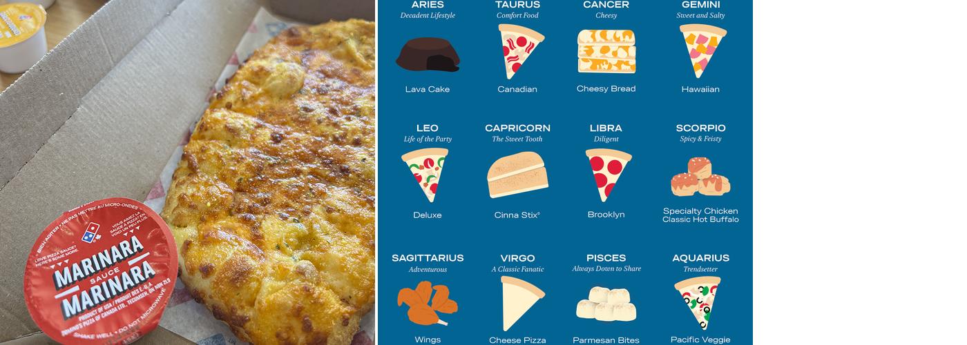 Domino's Pizza Menu