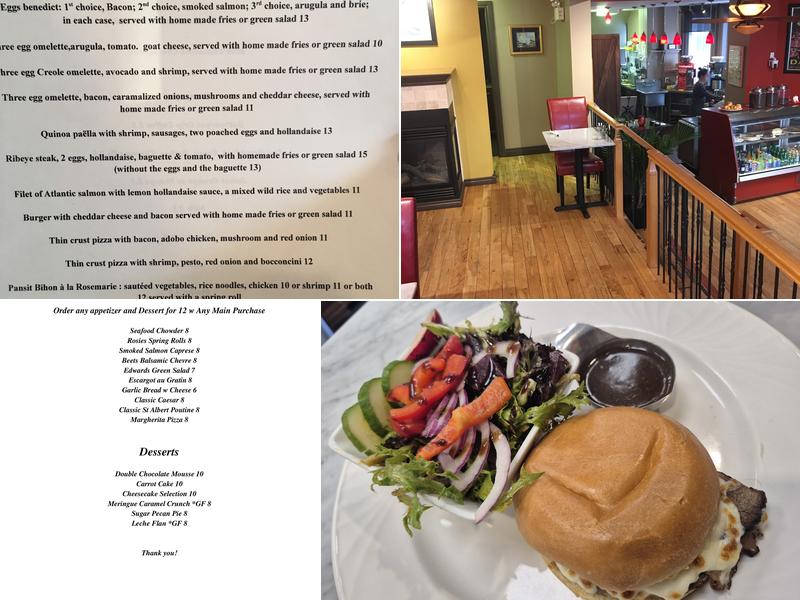 Edward's Bistro Menu