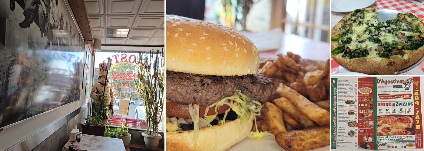 Pizza Dagostino Menu