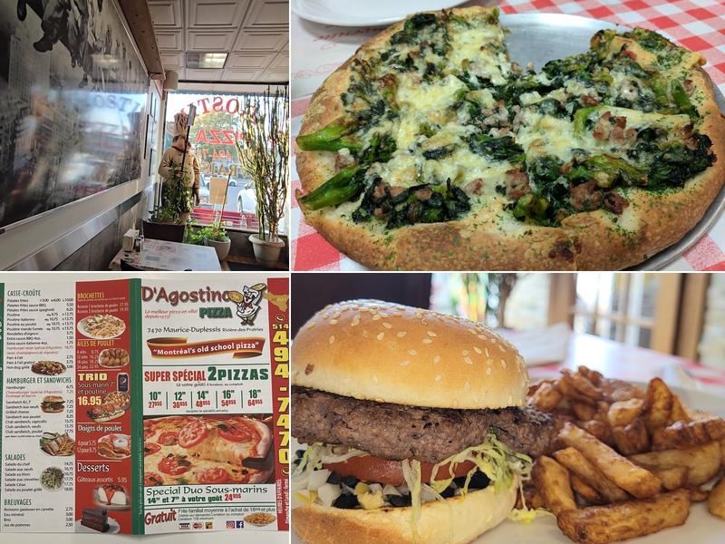 Pizza Dagostino Menu