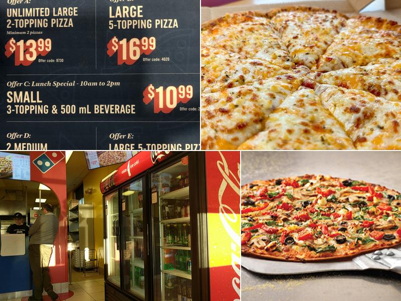 Domino's Pizza Menu
