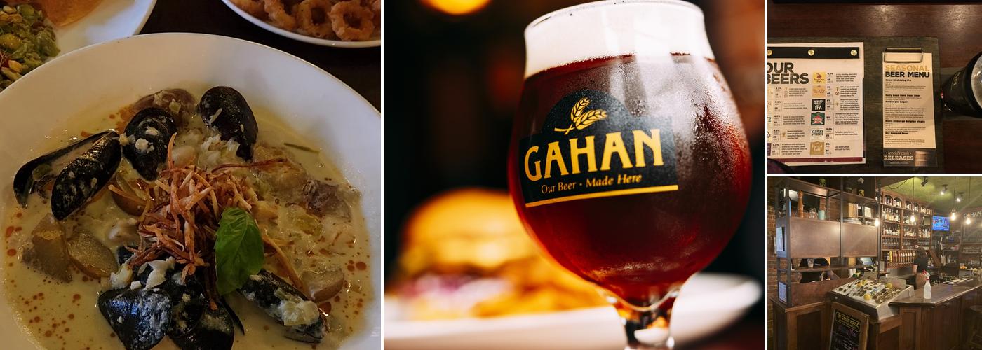 The Gahan House Menu