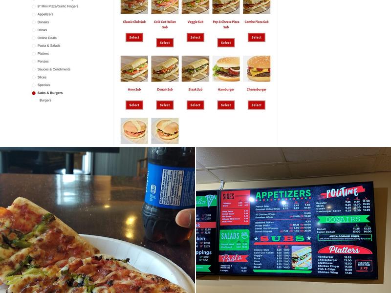 Kenny's Pizza (Sheriff Avenue) Menu