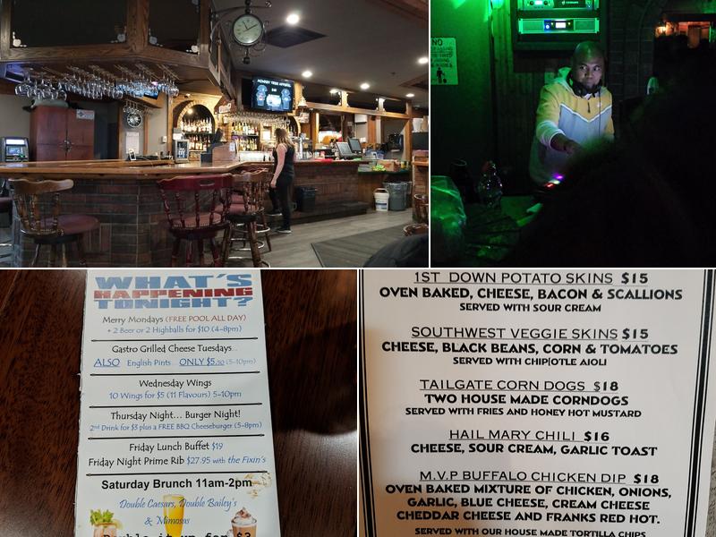 The Monkey Tree Pub Menu