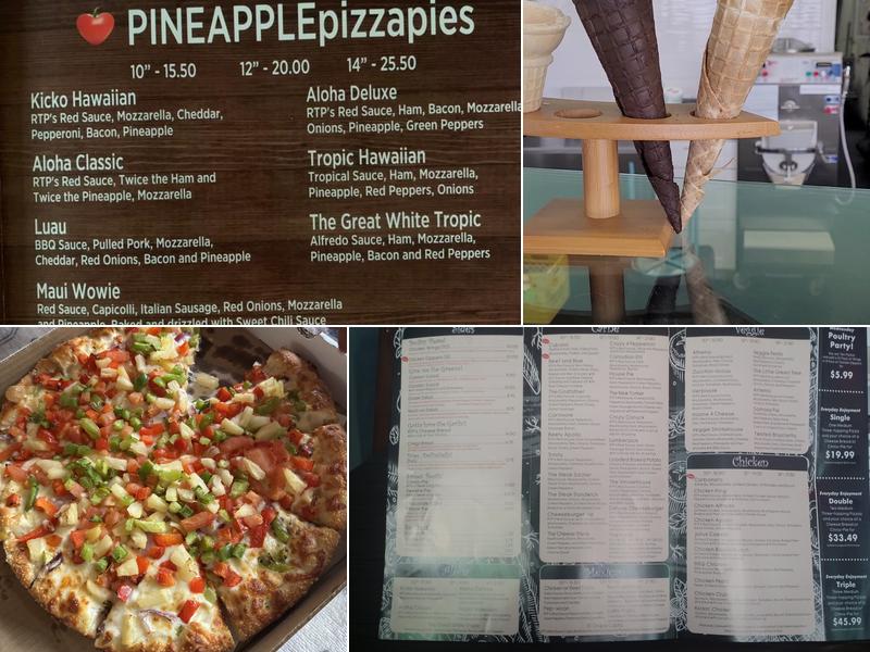 Red Tomato Pies Ltd Menu