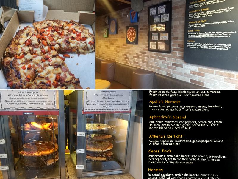 Thor's Pizzeria Menu