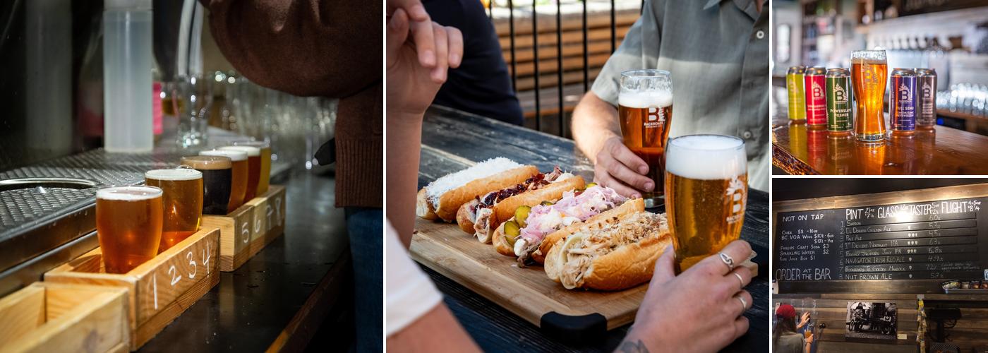 Backroads Brewing Company Menu