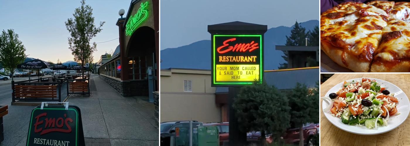 Emo's Pizza & Grill Menu