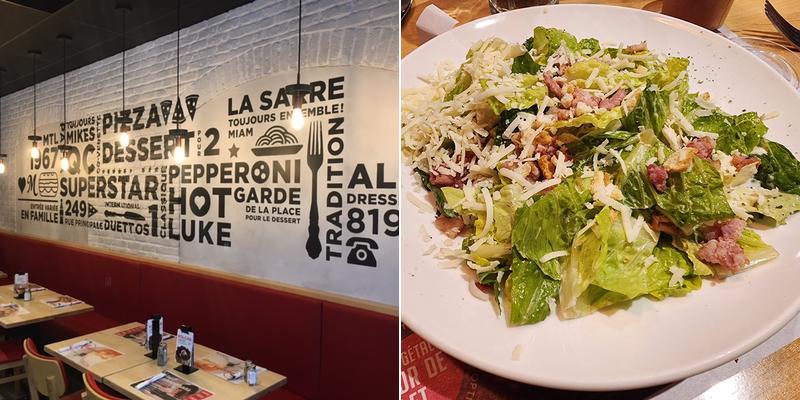 Toujours Mikes Menu