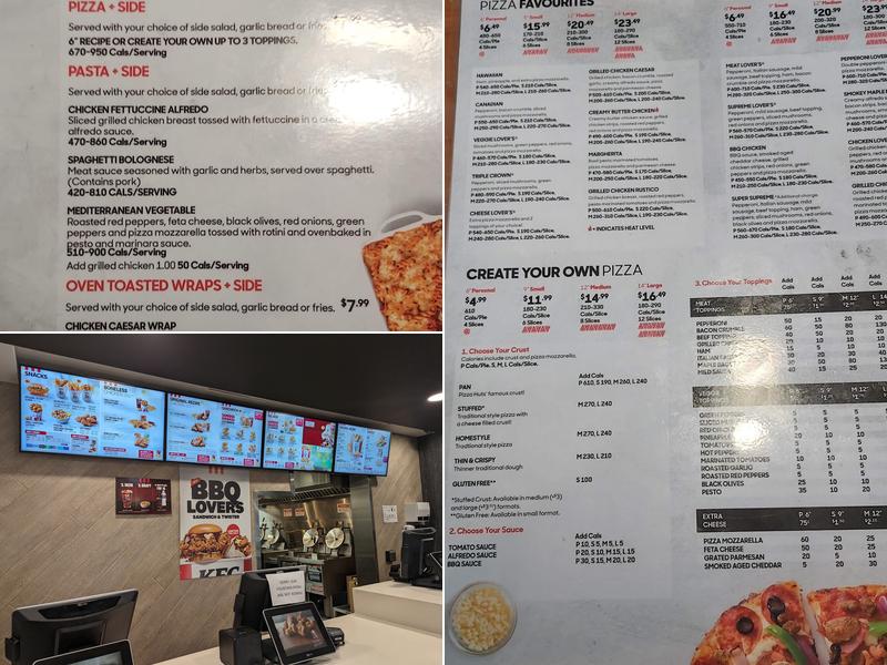 Pizza Hut Menu