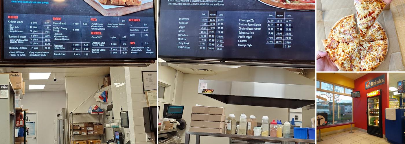 Domino's Pizza Menu