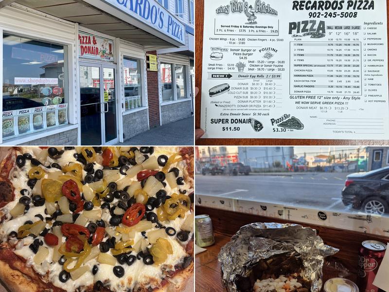Recardos Pizza & Donair Menu