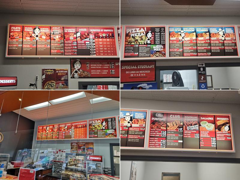 Dixie Lee Take-Out Menu