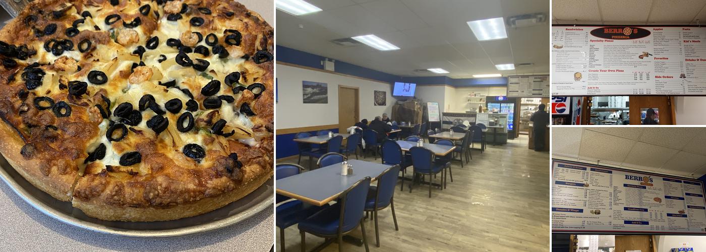 Berro's Pizza Menu