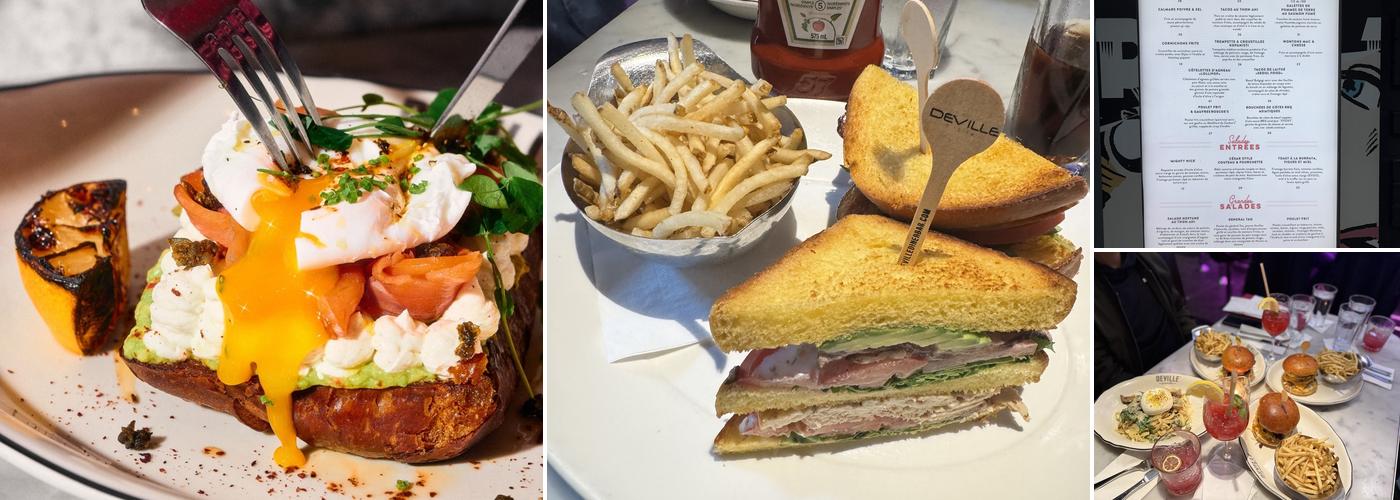 Deville Dinerbar Menu