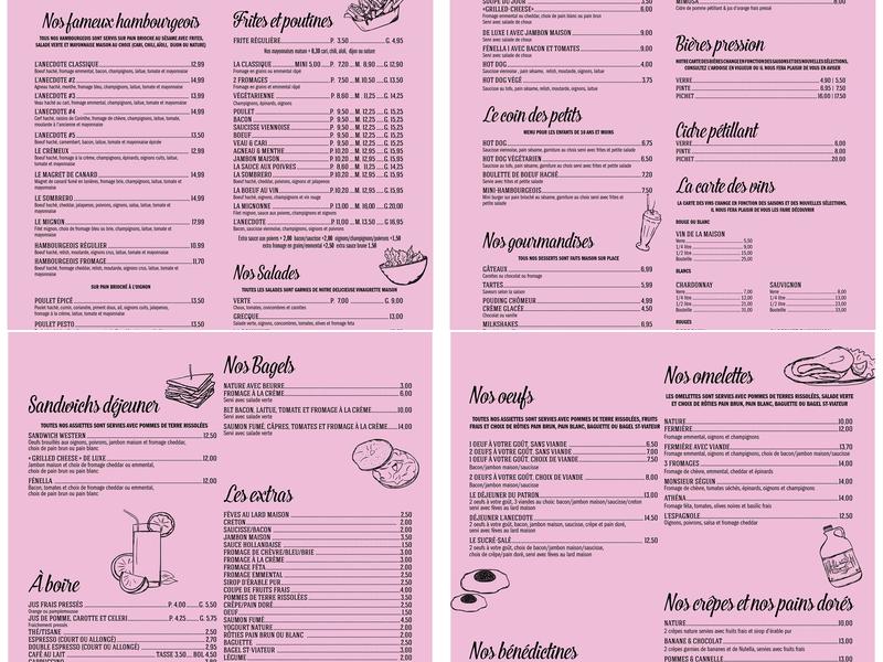 L'Anecdote Menu