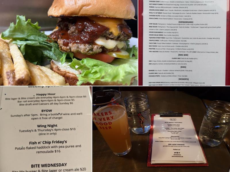 Bite Burger House Menu