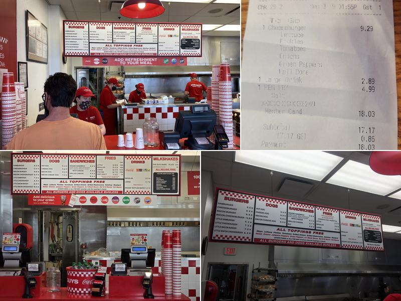Five Guys Menu