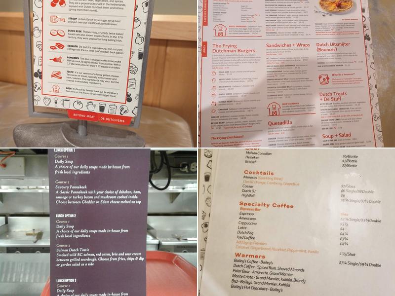 De Dutch Menu