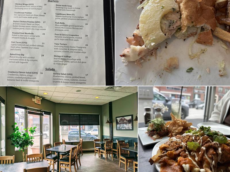 The Grove Pub & Restaurant Menu