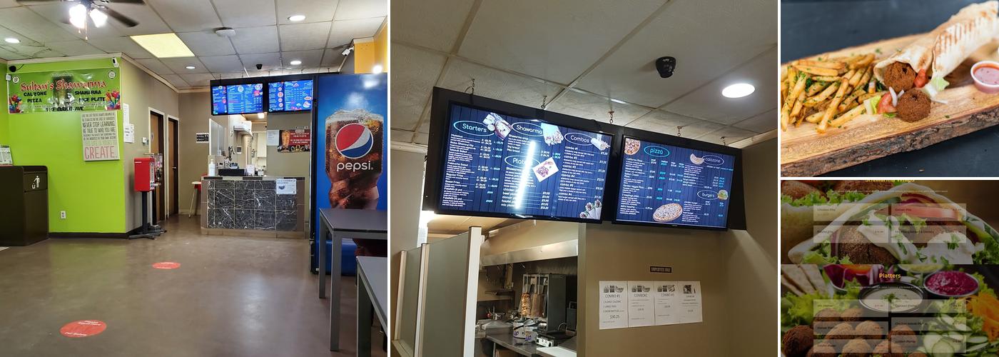 Sultan's Shawarma Menu