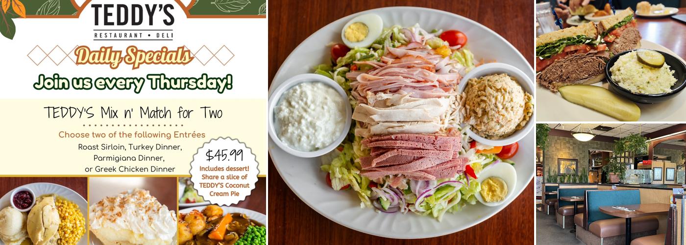 Teddy's Restaurant & Deli Menu